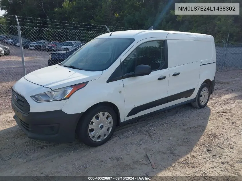 NM0LS7E24L1438302 2020 Ford Transit Connect Xl