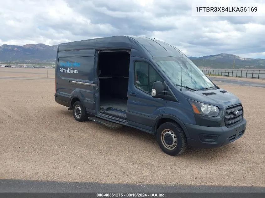 2020 Ford Transit-250 Cargo Van VIN: 1FTBR3X84LKA56169 Lot: 40351275