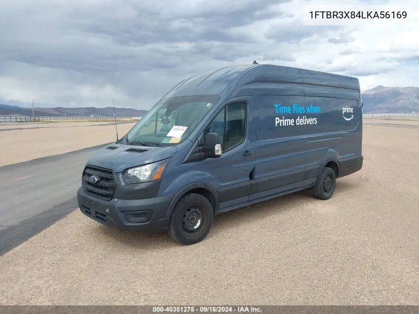 2020 Ford Transit-250 Cargo Van VIN: 1FTBR3X84LKA56169 Lot: 40351275