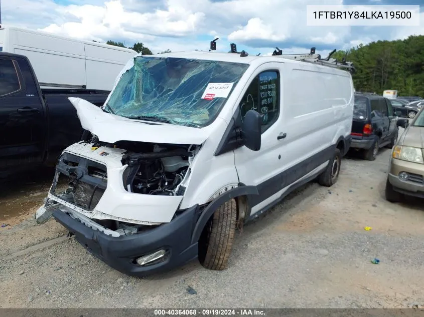 2020 Ford Transit-250 VIN: 1FTBR1Y84LKA19500 Lot: 40364068