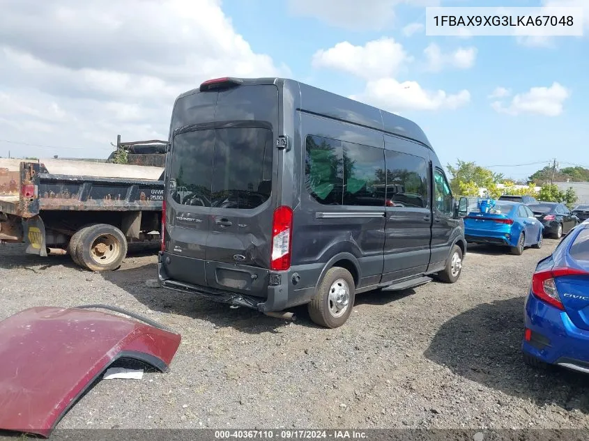 2020 Ford Transit-350 Passenger Van Xlt VIN: 1FBAX9XG3LKA67048 Lot: 40367110