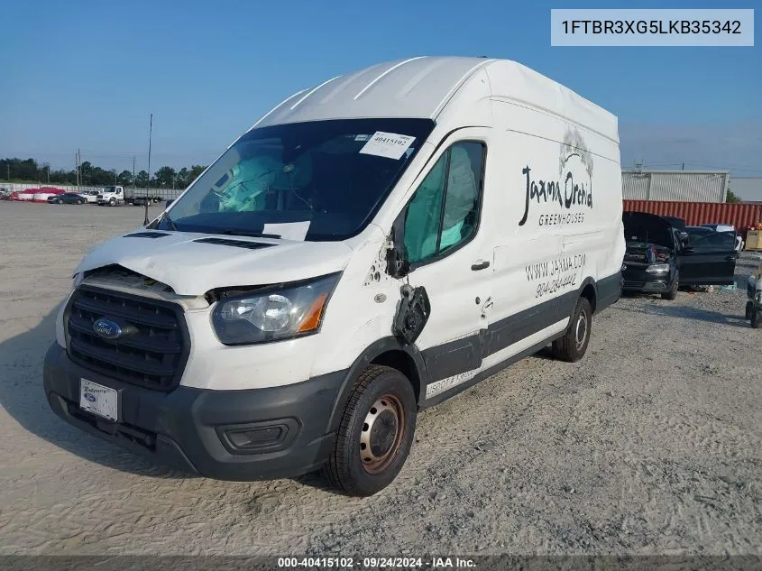 1FTBR3XG5LKB35342 2020 Ford Transit-250 Cargo Van T-250