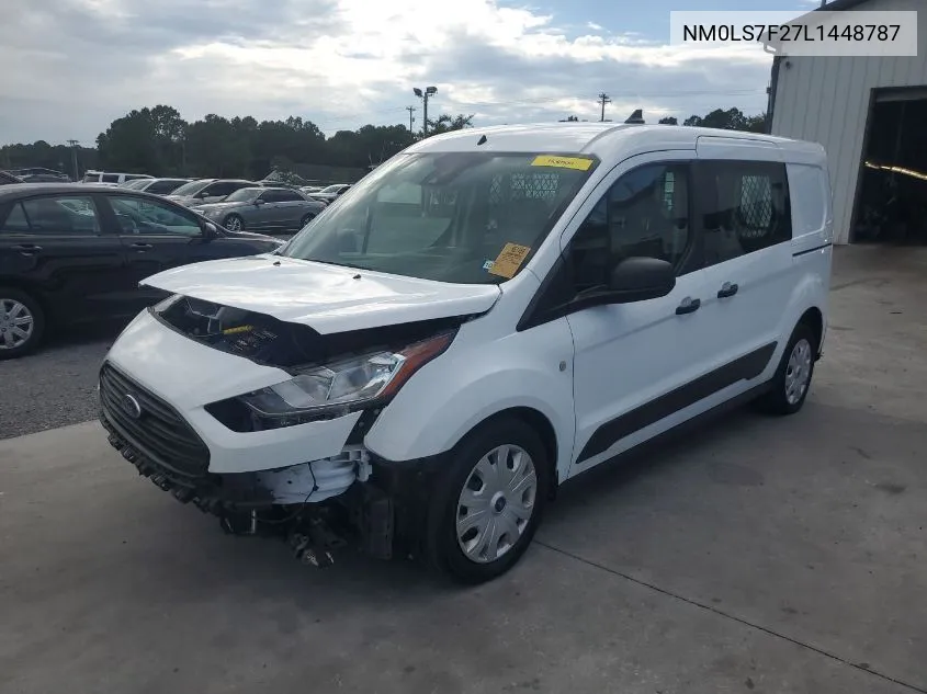 2020 Ford Transit Connect Xlt VIN: NM0LS7F27L1448787 Lot: 40421270