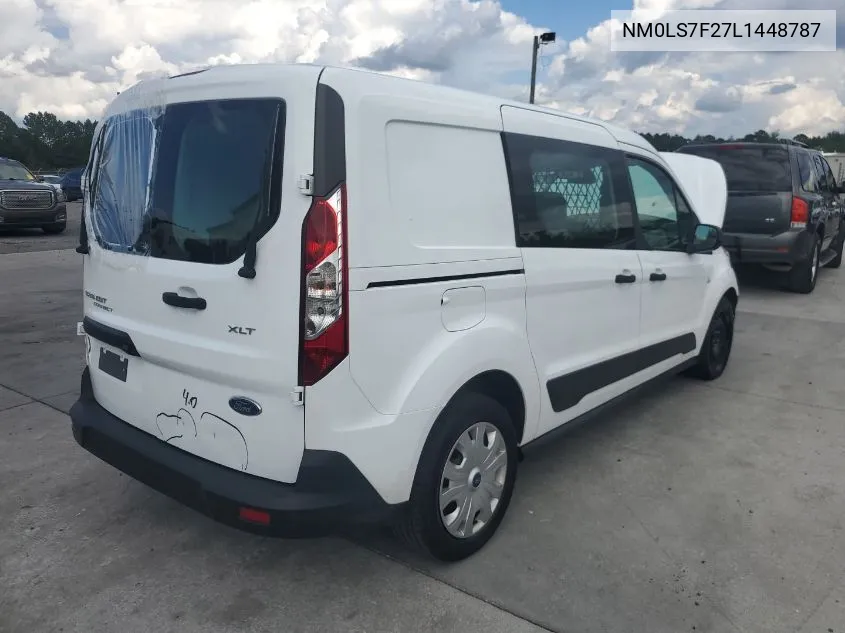 2020 Ford Transit Connect Xlt VIN: NM0LS7F27L1448787 Lot: 40421270