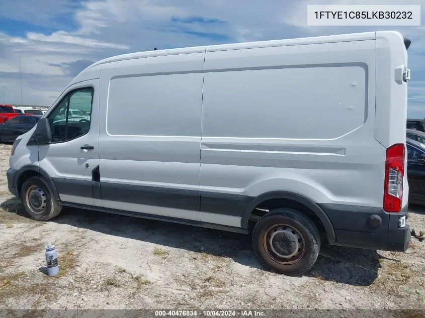 1FTYE1C85LKB30232 2020 Ford Transit-150 Cargo Van