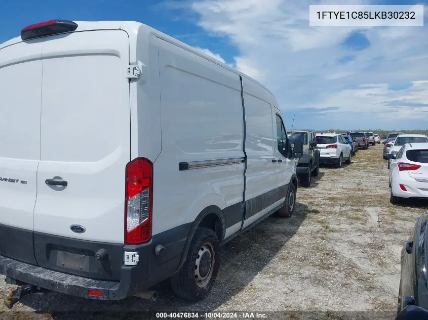 1FTYE1C85LKB30232 2020 Ford Transit-150 Cargo Van