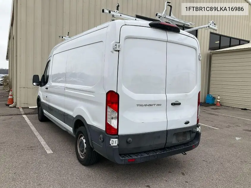 1FTBR1C89LKA16986 2020 Ford Transit-250