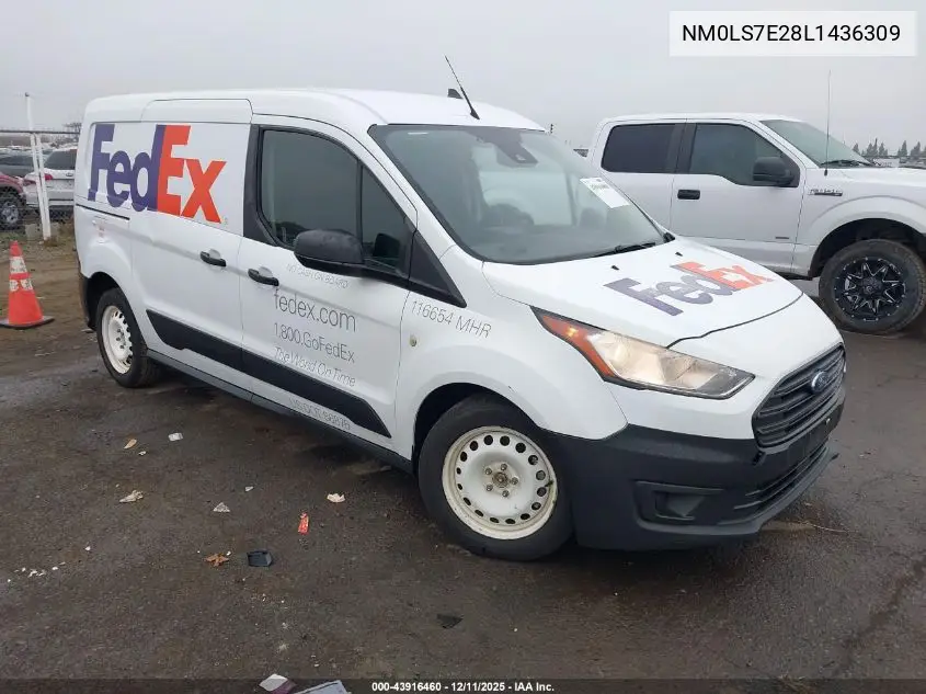 NM0LS7E28L1436309 2020 Ford Transit Connect Xl