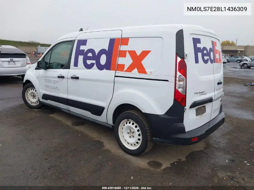 NM0LS7E28L1436309 2020 Ford Transit Connect Xl