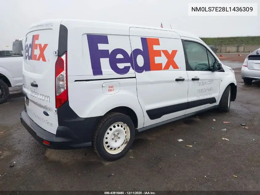 NM0LS7E28L1436309 2020 Ford Transit Connect Xl