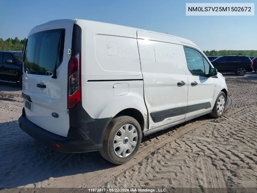 NM0LS7V25M1502672 2021 Ford Transit Connect Xl