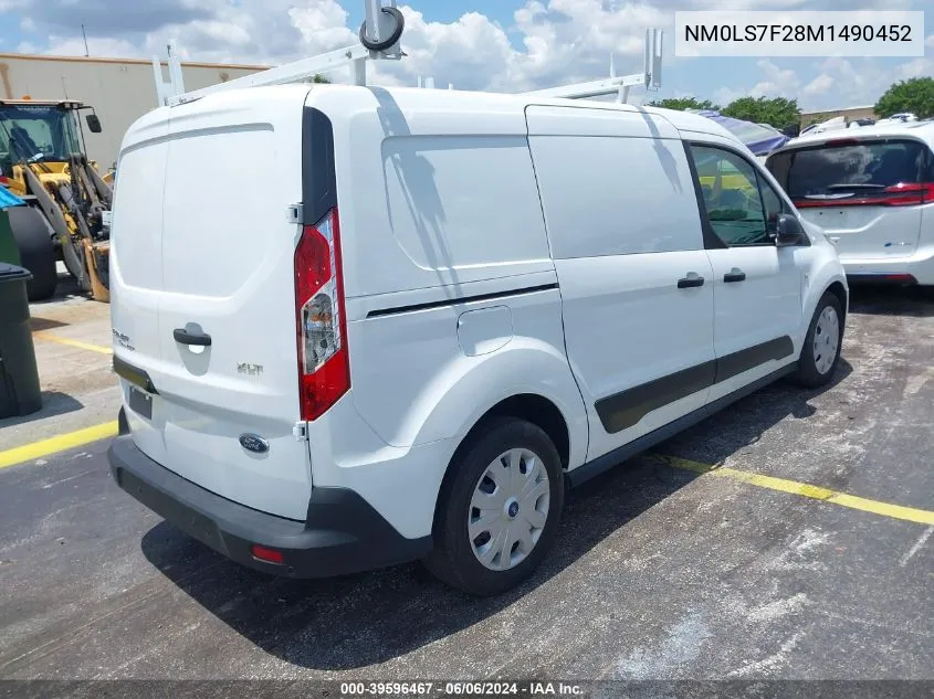 NM0LS7F28M1490452 2021 Ford Transit Connect Xlt