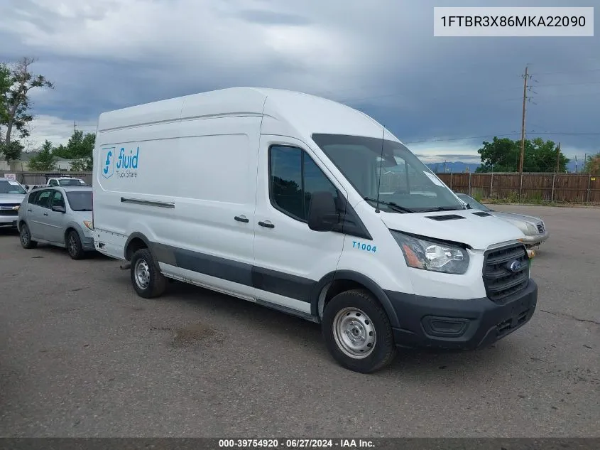 1FTBR3X86MKA22090 2021 Ford Transit-250 Cargo Van