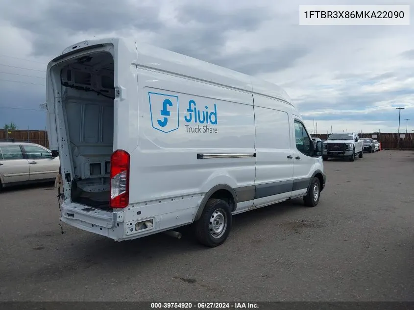 1FTBR3X86MKA22090 2021 Ford Transit-250 Cargo Van