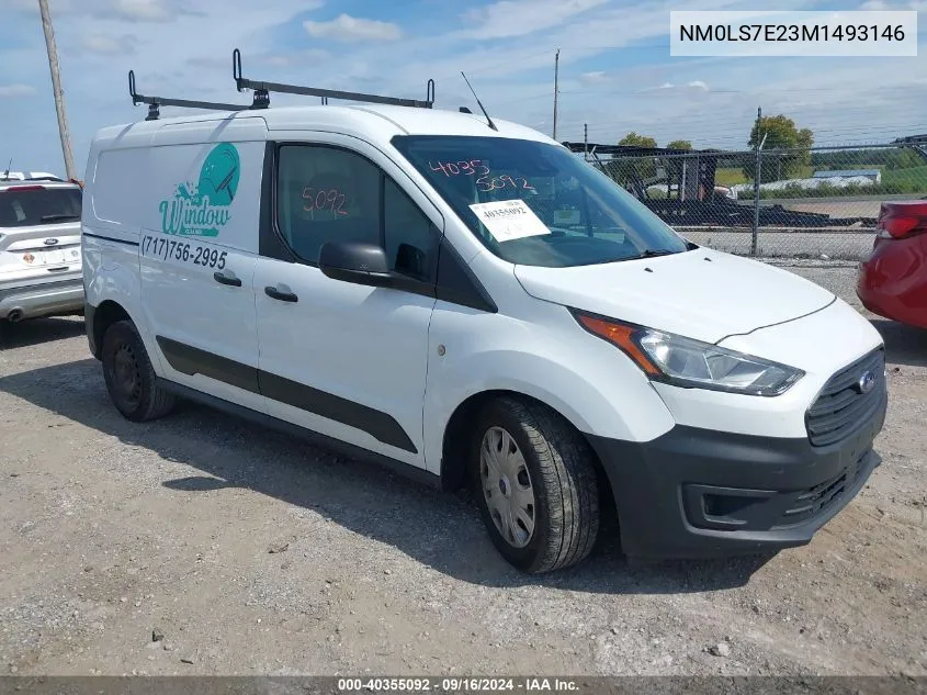 2021 Ford Transit Connect Xl VIN: NM0LS7E23M1493146 Lot: 40355092