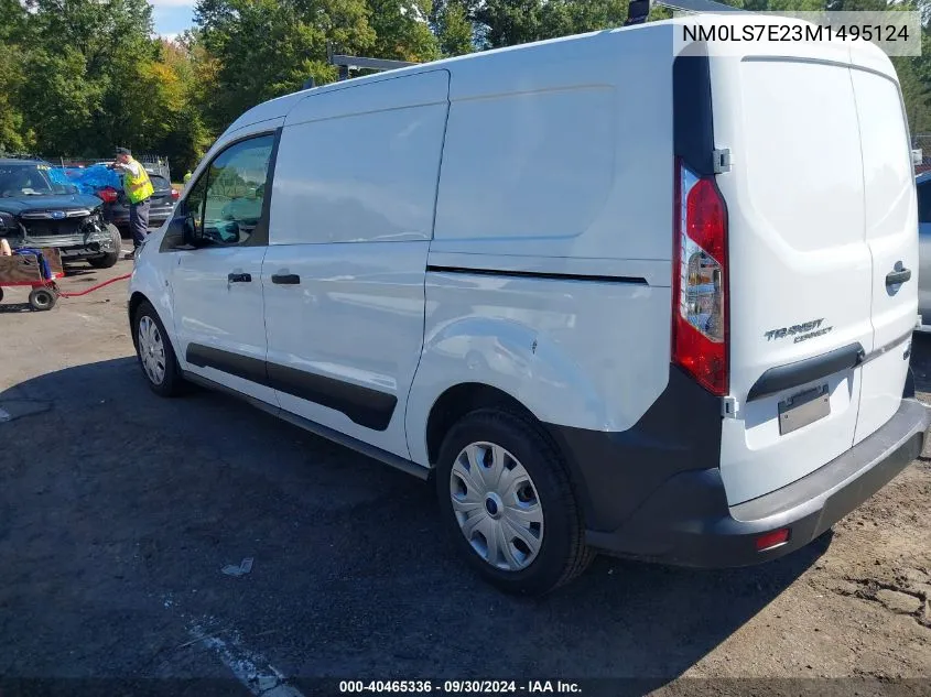 NM0LS7E23M1495124 2021 Ford Transit Connect Xl Cargo Van