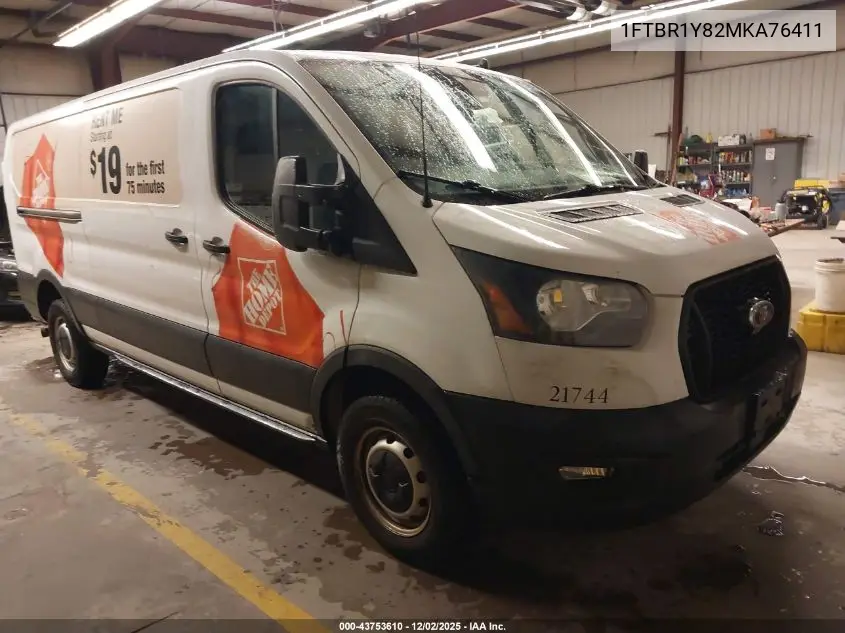 1FTBR1Y82MKA76411 2021 Ford Transit-250