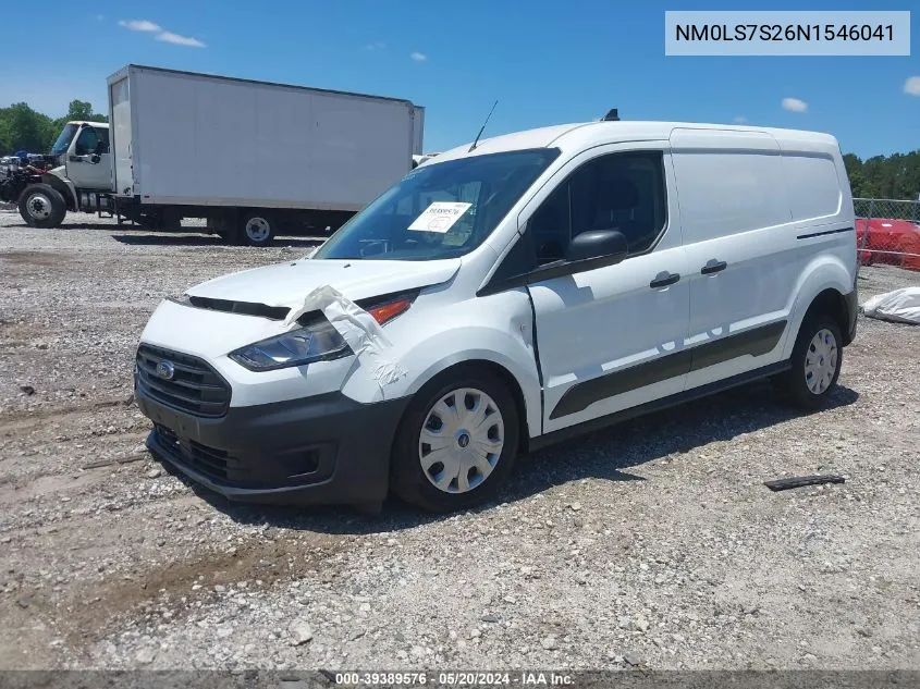 NM0LS7S26N1546041 2022 Ford Transit Connect Xl