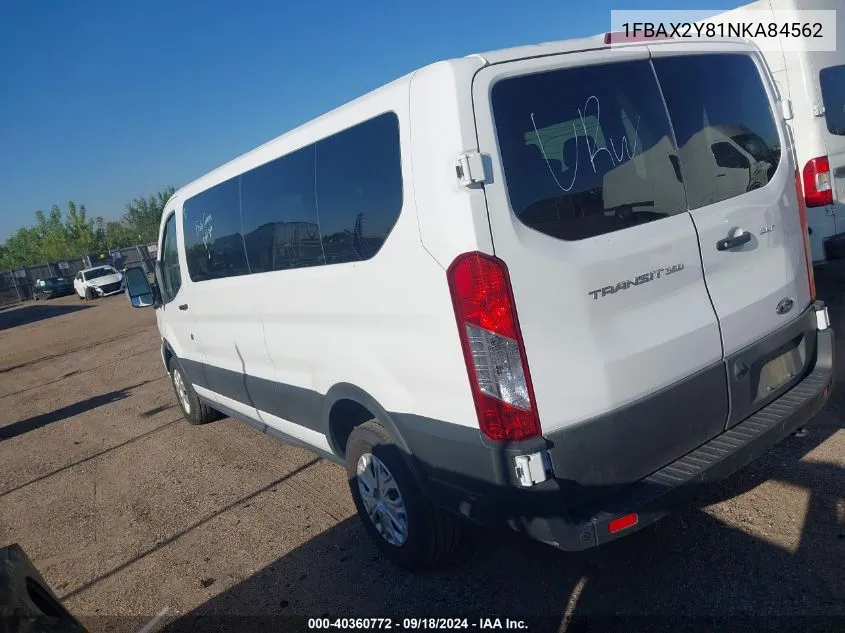 1FBAX2Y81NKA84562 2022 Ford Transit-350 Passenger Van Xlt