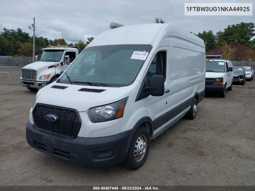 1FTBW3UG1NKA44925 2022 Ford Transit-350 Cargo Van