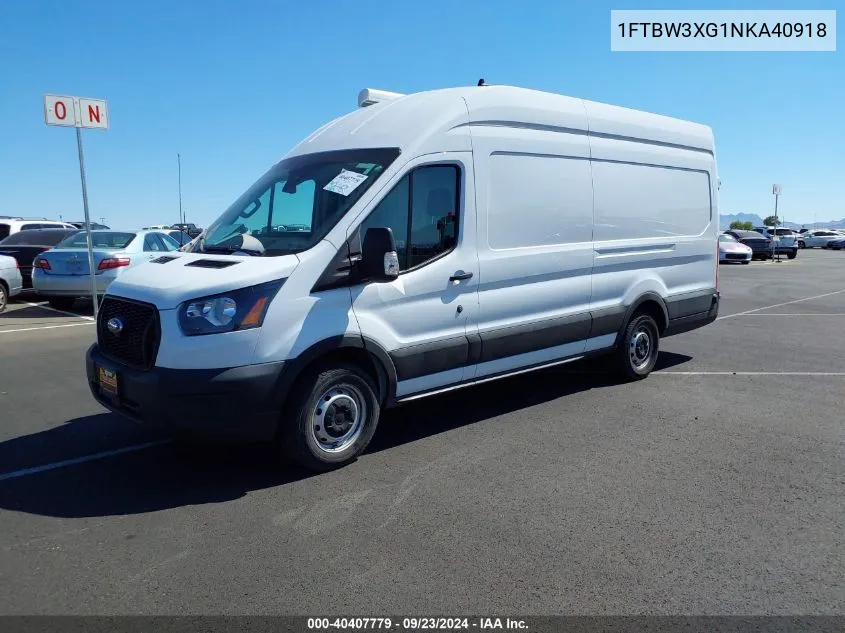 1FTBW3XG1NKA40918 2022 Ford Transit-350 Cargo Van