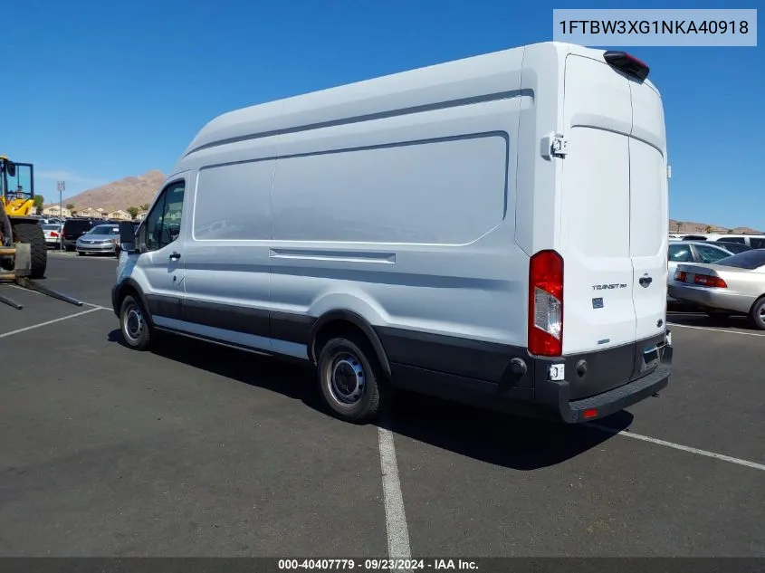 1FTBW3XG1NKA40918 2022 Ford Transit-350 Cargo Van