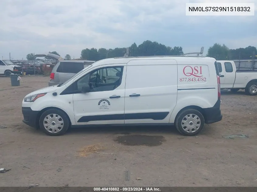 2022 Ford Transit Connect Xl VIN: NM0LS7S29N1518332 Lot: 40410882