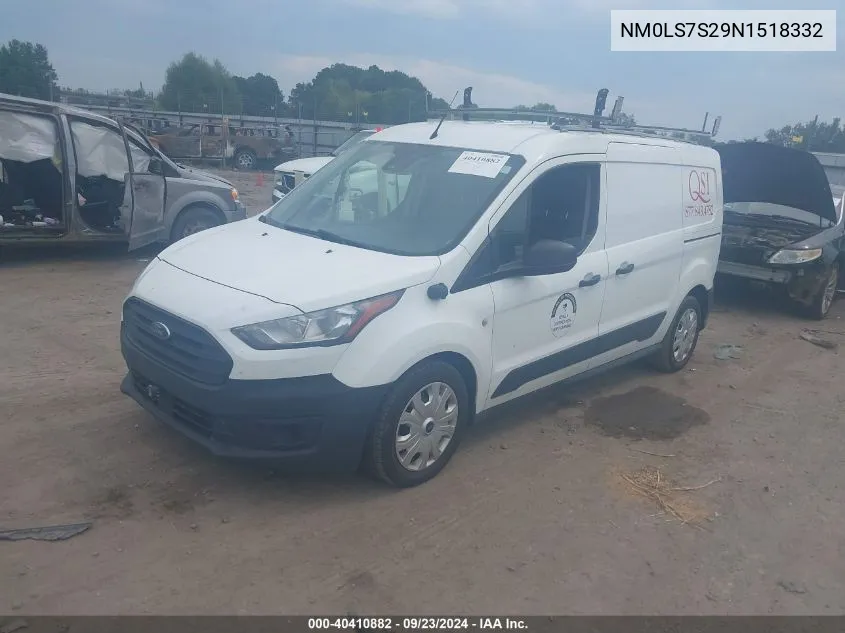 2022 Ford Transit Connect Xl VIN: NM0LS7S29N1518332 Lot: 40410882