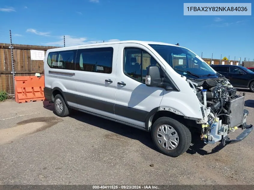 2022 Ford Transit-350 Passenger Van Xlt VIN: 1FBAX2Y82NKA84036 Lot: 40411525