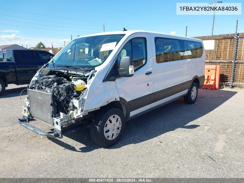 2022 Ford Transit-350 Passenger Van Xlt VIN: 1FBAX2Y82NKA84036 Lot: 40411525