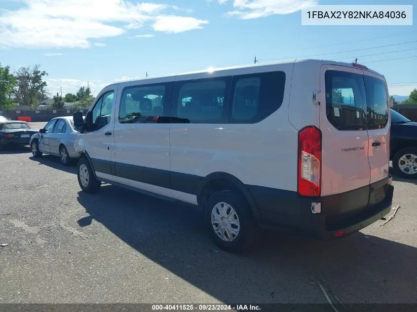 2022 Ford Transit-350 Passenger Van Xlt VIN: 1FBAX2Y82NKA84036 Lot: 40411525