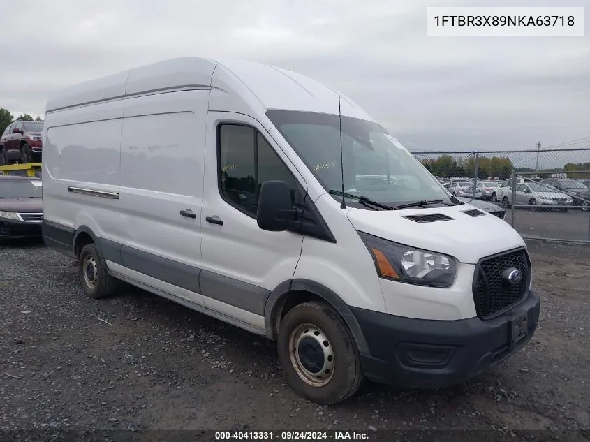 1FTBR3X89NKA63718 2022 Ford Transit T-250