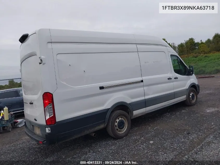 1FTBR3X89NKA63718 2022 Ford Transit T-250