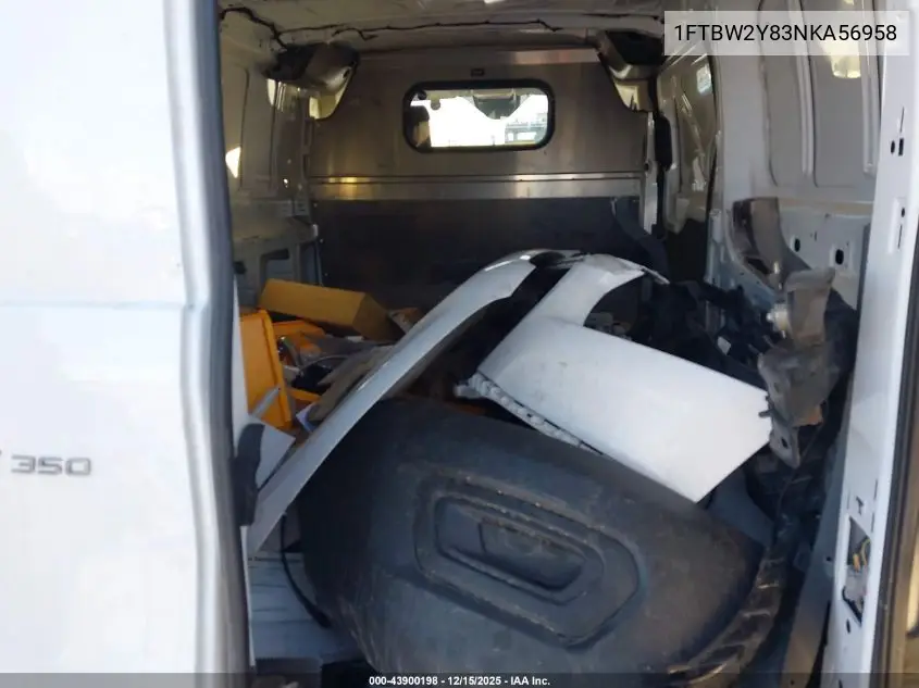 1FTBW2Y83NKA56958 2022 Ford Transit-350