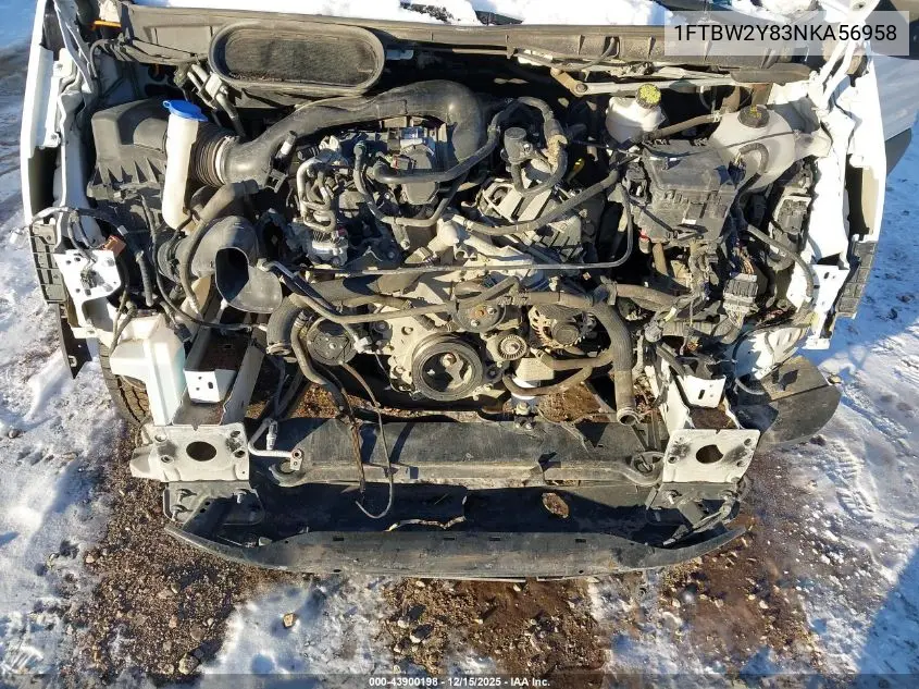 1FTBW2Y83NKA56958 2022 Ford Transit-350