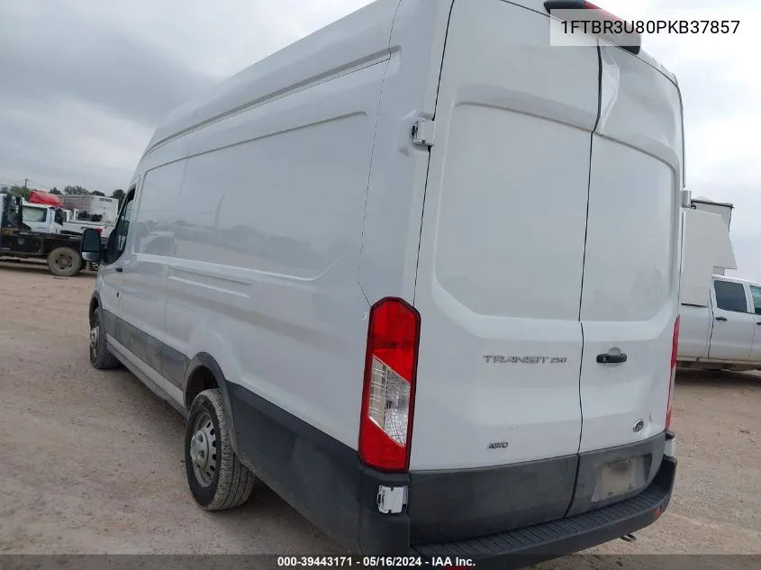 2023 Ford Transit T-250 VIN: 1FTBR3U80PKB37857 Lot: 39443171