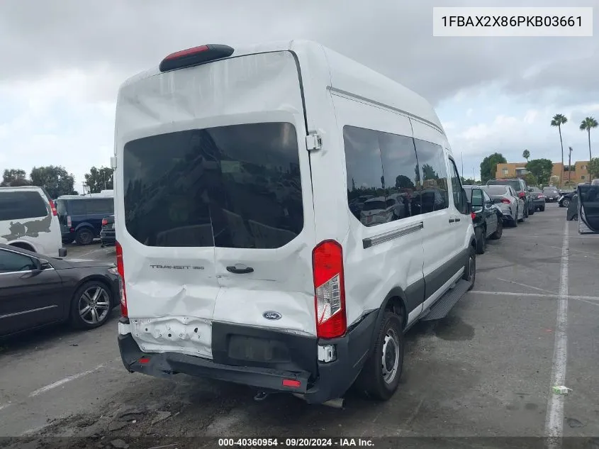 1FBAX2X86PKB03661 2023 Ford Transit-350 Passenger Van Xl