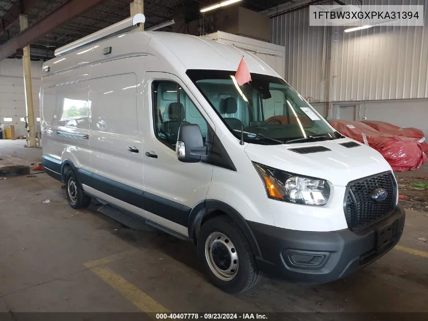 2023 Ford Transit Cargo Van VIN: 1FTBW3XGXPKA31394 Lot: 40407778