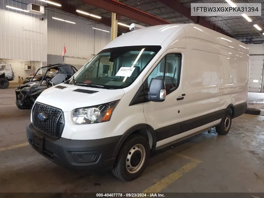 2023 Ford Transit Cargo Van VIN: 1FTBW3XGXPKA31394 Lot: 40407778