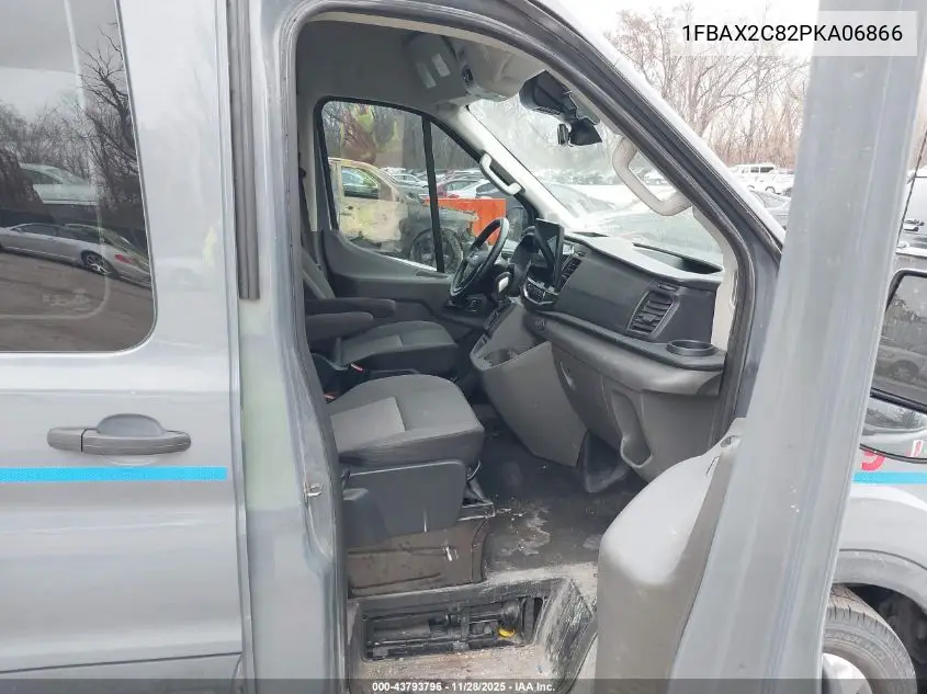 1FBAX2C82PKA06866 2023 Ford Transit-350 Passenger Van Xlt