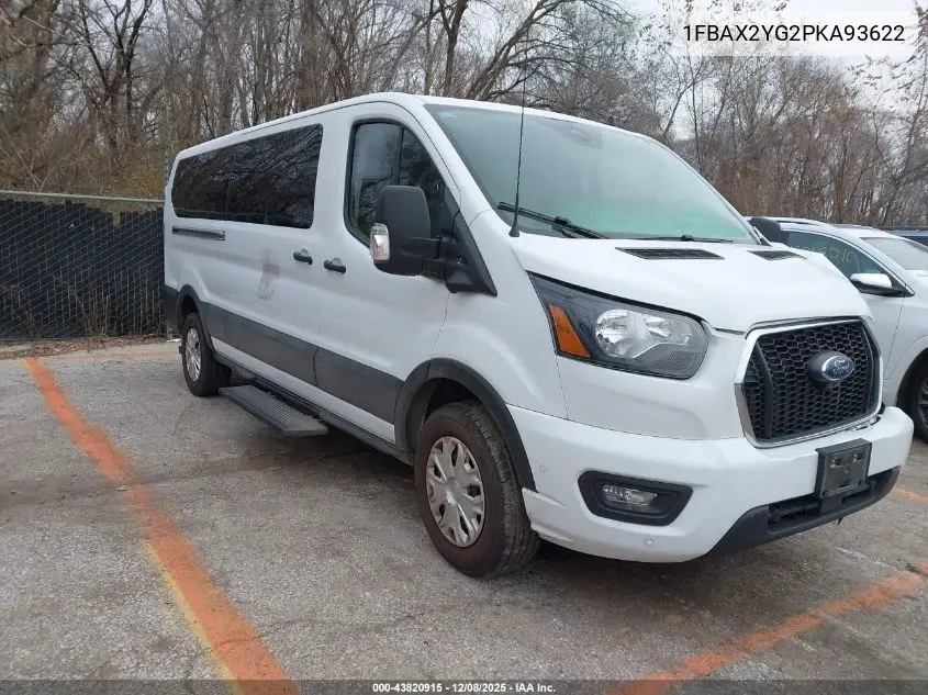 1FBAX2YG2PKA93622 2023 Ford Transit-350 Passenger Van Xlt
