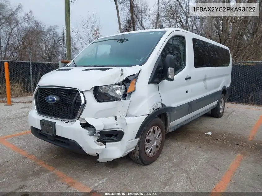 1FBAX2YG2PKA93622 2023 Ford Transit-350 Passenger Van Xlt