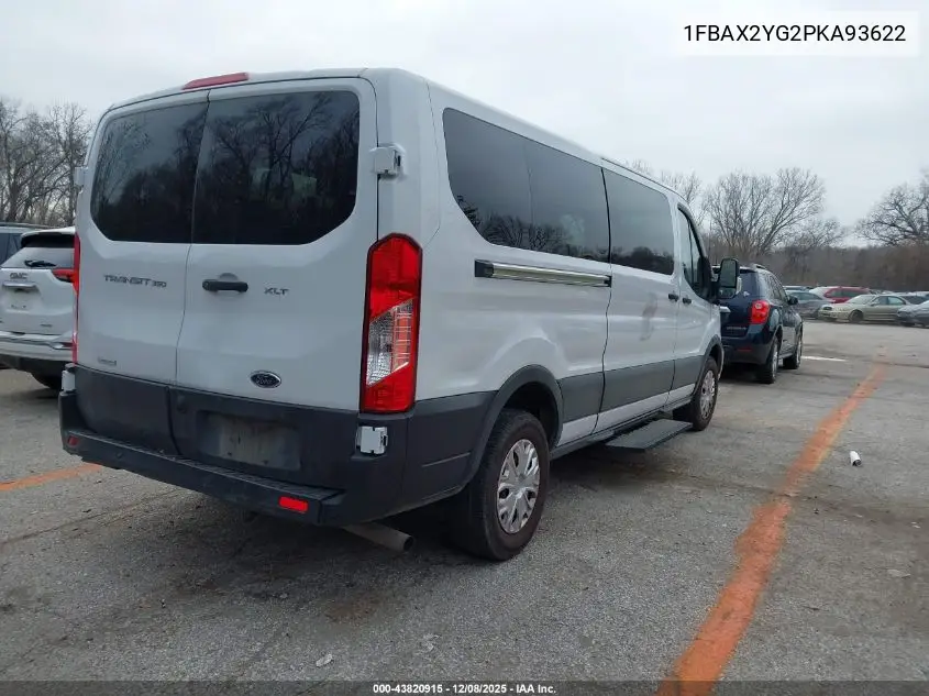 1FBAX2YG2PKA93622 2023 Ford Transit-350 Passenger Van Xlt