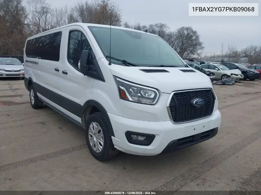 1FBAX2YG7PKB09068 2023 Ford Transit-350 Passenger Van Xlt