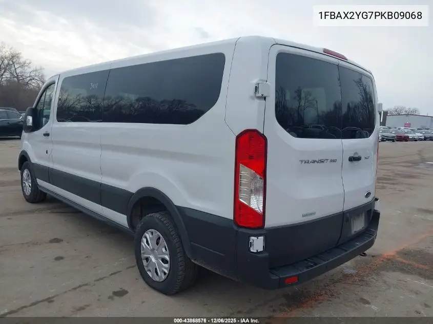 1FBAX2YG7PKB09068 2023 Ford Transit-350 Passenger Van Xlt