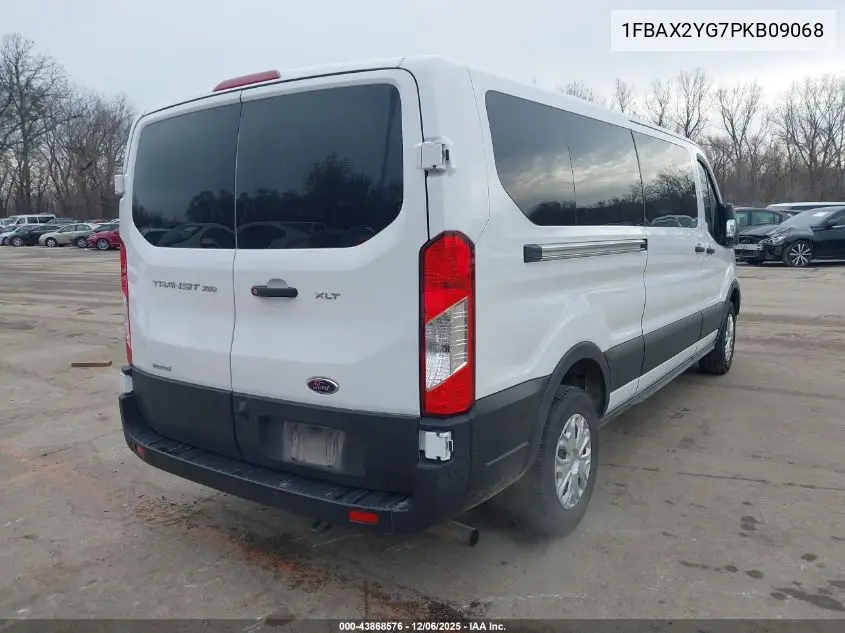 1FBAX2YG7PKB09068 2023 Ford Transit-350 Passenger Van Xlt