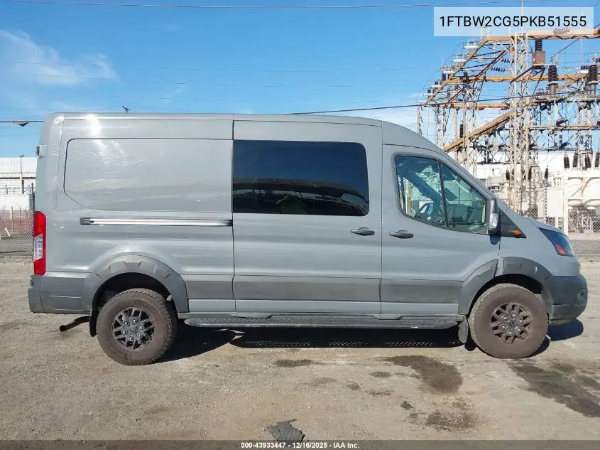 1FTBW2CG5PKB51555 2023 Ford Transit-350