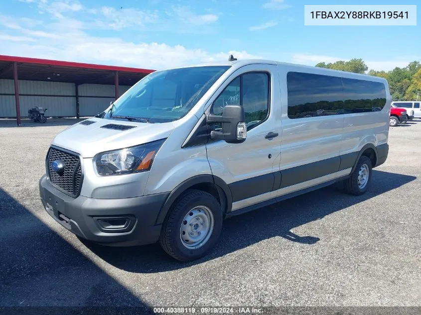 2024 Ford Transit-350 Passenger Van Xl VIN: 1FBAX2Y88RKB19541 Lot: 40388119