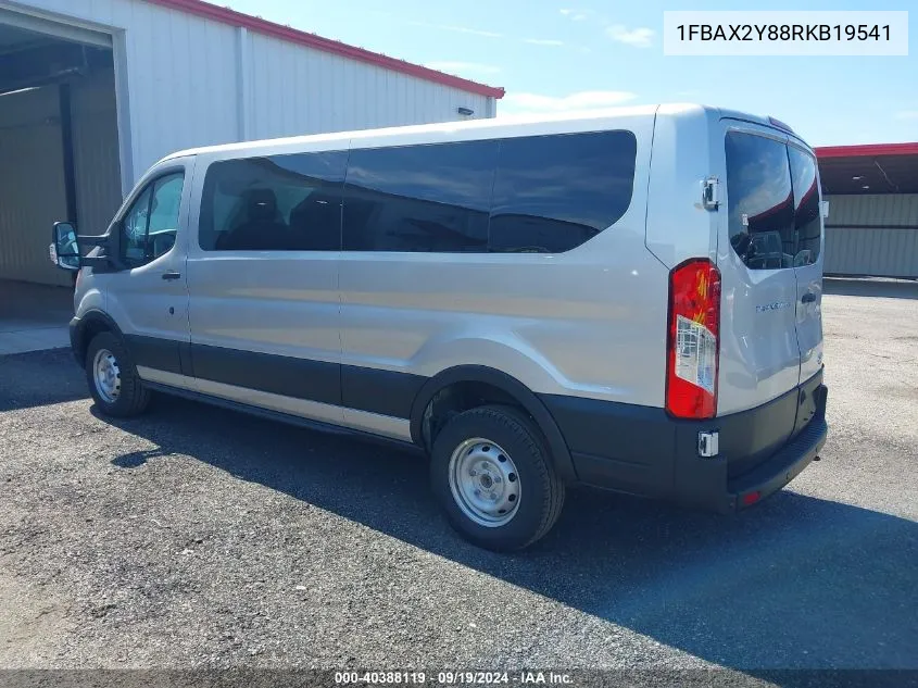 2024 Ford Transit-350 Passenger Van Xl VIN: 1FBAX2Y88RKB19541 Lot: 40388119