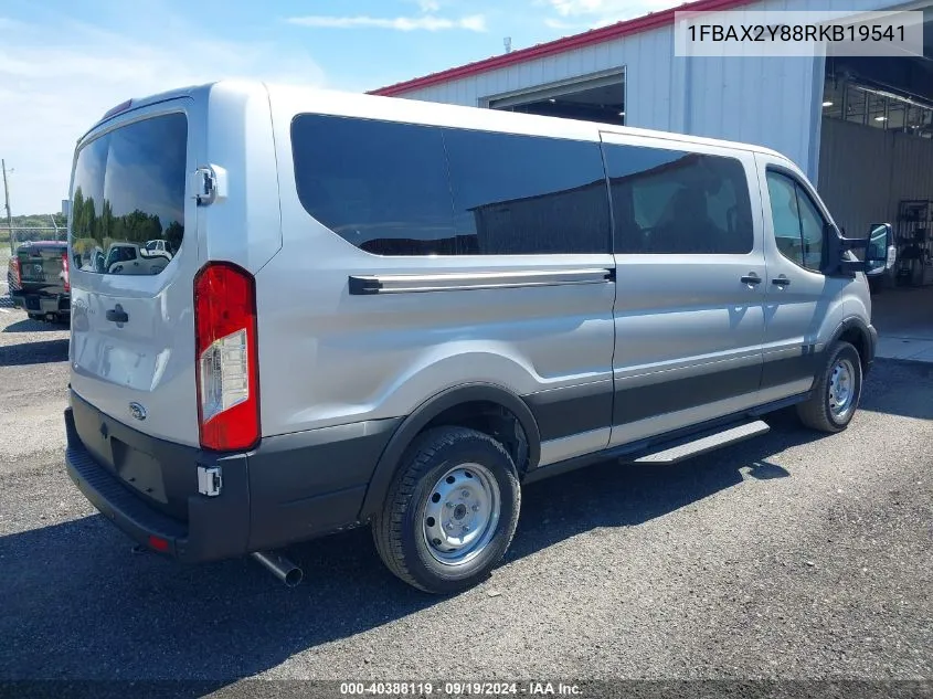 2024 Ford Transit-350 Passenger Van Xl VIN: 1FBAX2Y88RKB19541 Lot: 40388119